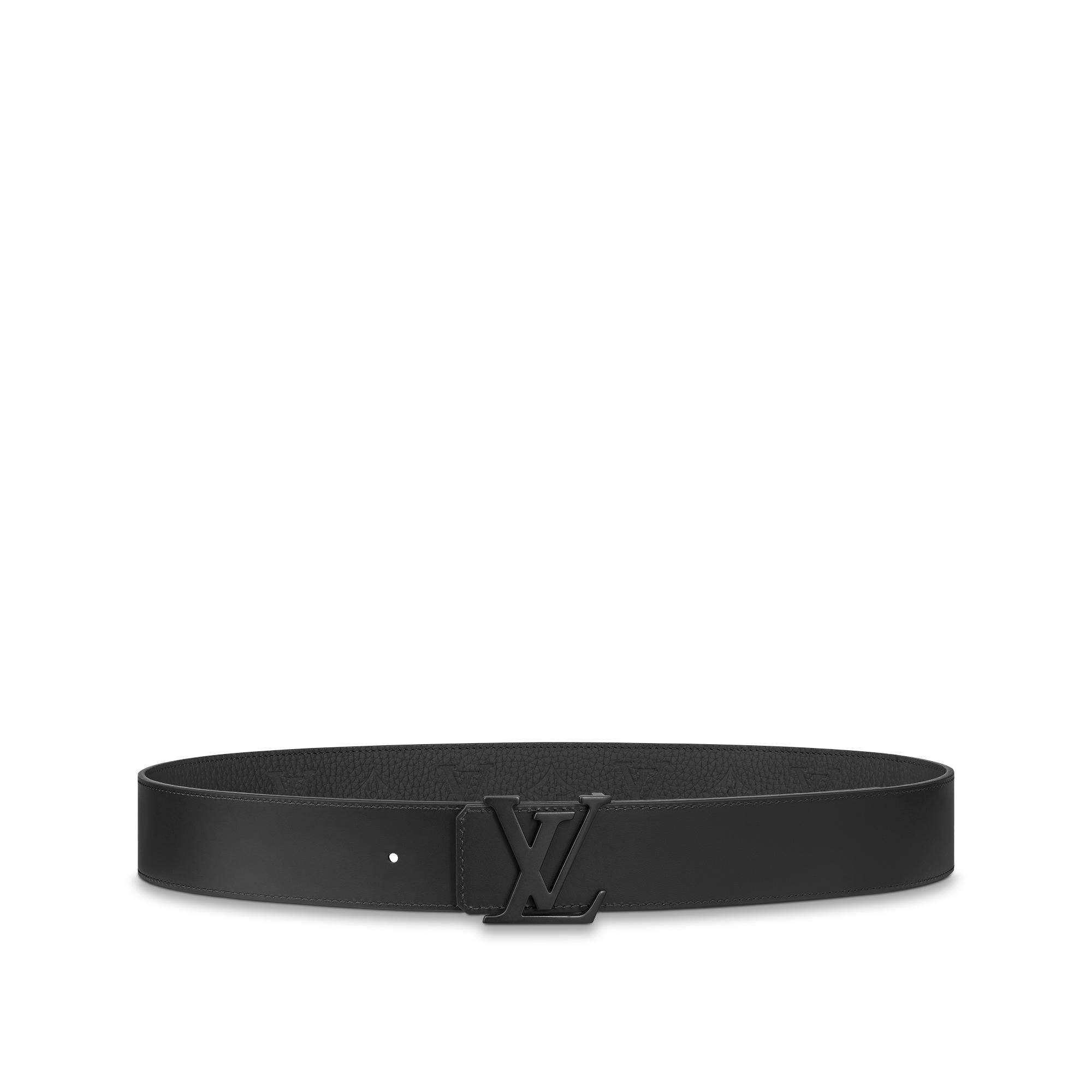 LV Initiales 40mm Reversible Belt Taurillon Monogram Men